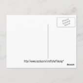 Atmung des Herzklopfes Postkarte (Rückseite)