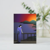 Atmung - Postkarte (Stehend Vorderseite)