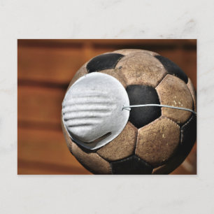 Atmunga Soccer Covid Postkarte