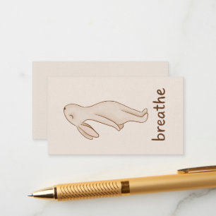 Atmungs-Mini-Geschenkeinschlusskarte Begleitkarte
