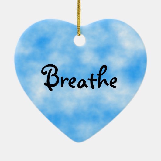 Atmungsaktivität Keramik Ornament (Hinten)