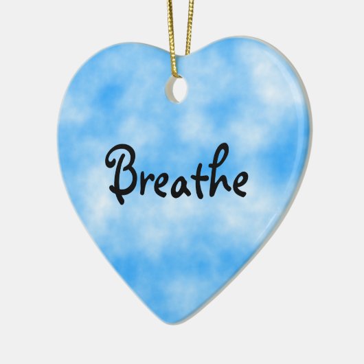 Atmungsaktivität Keramik Ornament (Links)