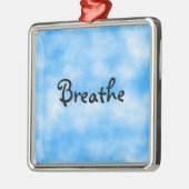 Atmungsaktivität Ornament Aus Metall (Links)