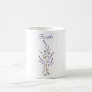 Atmungsbecher — Lavendel-Geschenk für geistiges Wo Kaffeetasse