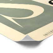 atmungslos poster (Ecke)