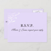 Atmungslose LightLavendel UAWG Postkarte (Vorne/Hinten)