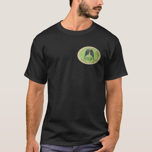 ATMUNGSsorgfalt-SYMBOL durch B.McNutt T-Shirt (Vorderseite)