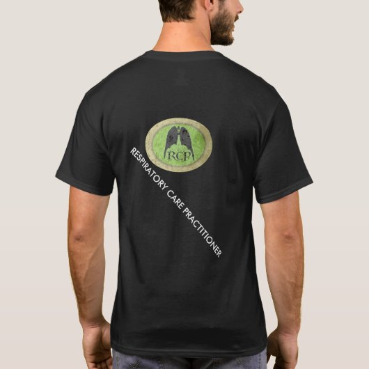 ATMUNGSsorgfalt-SYMBOL durch B.McNutt T-Shirt (Rückseite)
