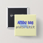 Atmungstherapeut "Ambu-TascheWhisperer " Button (Vorne & Hinten)