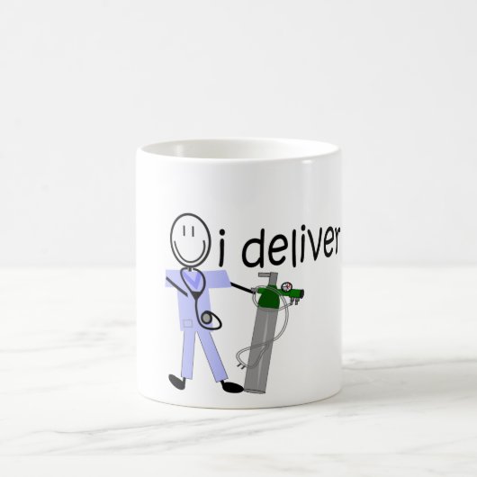 Atmungstherapeut, ", das ich" liefere (Sauerstoff) Kaffeetasse (Mittel)