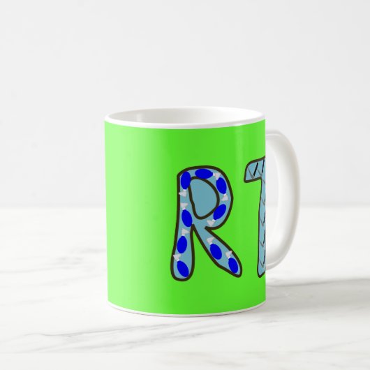 Atmungstherapeut "Funktelegrafie " Kaffeetasse (VorderseiteRechts)