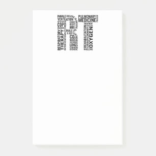 Atmungstherapeut Funktelegrafie Post-it Klebezettel