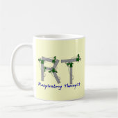 Atmungstherapeut-Geschenk-O2-Tankkonzeption Kaffeetasse (Links)