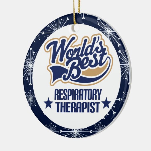 Atmungstherapeut-Geschenk-Verzierung Keramik Ornament (Links)