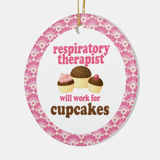 Atmungstherapeut-Geschenk-Verzierung Keramikornament (Links)