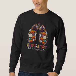 Atmungstherapeut Halloween Stimmung Atmung  Sweatshirt