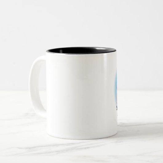 Atmungstherapeut-Kaffee-Tasse Zweifarbige Tasse (Vorderseite Links)