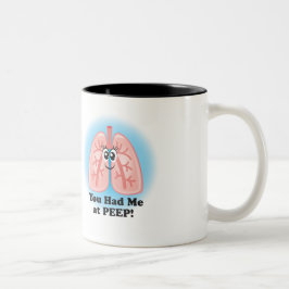 Atmungstherapeut-Kaffee-Tasse Zweifarbige Tasse