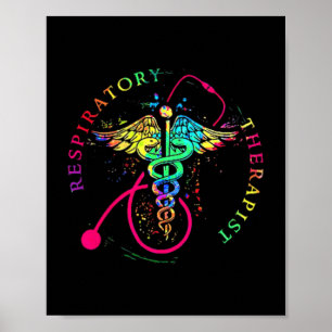Atmungstherapeut Lustig Atemtherapeut Pflege Poster
