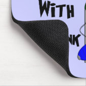 Atmungstherapeut-lustige Geschenke Mousepad (Ecke)