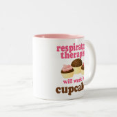 Atmungstherapeut-(lustiges) Geschenk Zweifarbige Tasse (VorderseiteRechts)