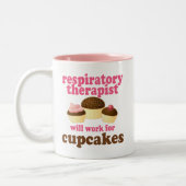 Atmungstherapeut-(lustiges) Geschenk Zweifarbige Tasse (Links)