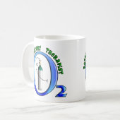 Atmungstherapeut-O2-Tankkonzeption Kaffeetasse (Vorderseite Links)
