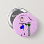 Atmungstherapeut-O2 u. Ambu-Taschen-Entwurf Button (Vorne & Hinten)