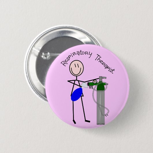 Atmungstherapeut-O2 u. Ambu-Taschen-Entwurf Button (Vorne & Hinten)