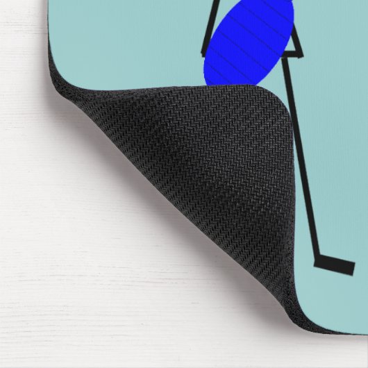 Atmungstherapeut-O2 u. Ambu-Taschen-Entwurf Mousepad (Ecke)