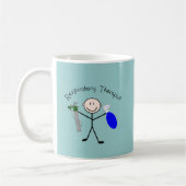 Atmungstherapeut-Stock-Person Kaffeetasse (Links)