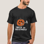 Atmungstherapeut Trick oder Treatment Pumpkin H T-Shirt (Vorderseite)