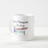 Atmungstherapeuten tun es in Trendelenburg Kaffeetasse (Vorderseite Links)