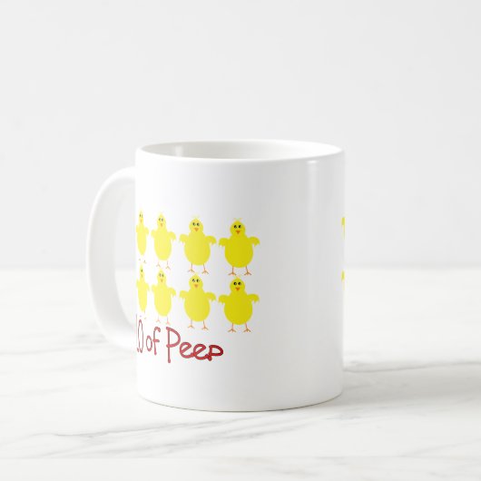 Atmungstherapie-Geschenke "10 des BLICKS" lustig Kaffeetasse (Vorderseite Links)