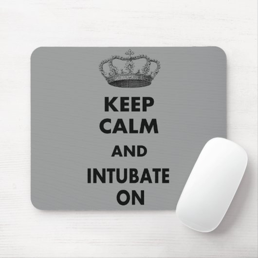 Atmungstherapie-Geschenke "behalten Ruhe und… " Mousepad (Mit Mouse)