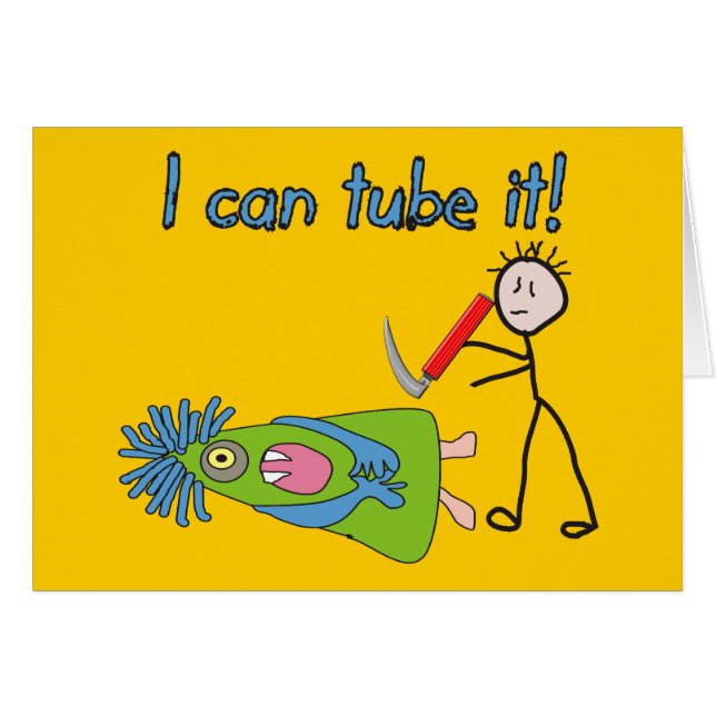 Atmungstherapie-Geschenke "ich kann Rohr es! " (Vorderseite (Horizontal))