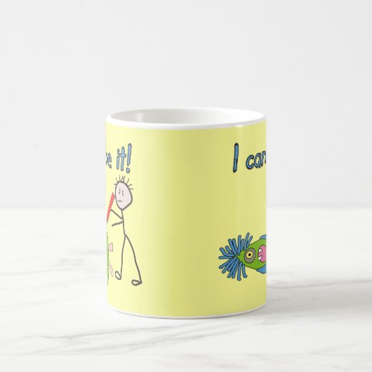 Atmungstherapie-Geschenke "ich kann Rohr es! " Kaffeetasse (Mittel)