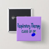 Atmungstherapie "Klasse von 09' " Button (Vorne & Hinten)