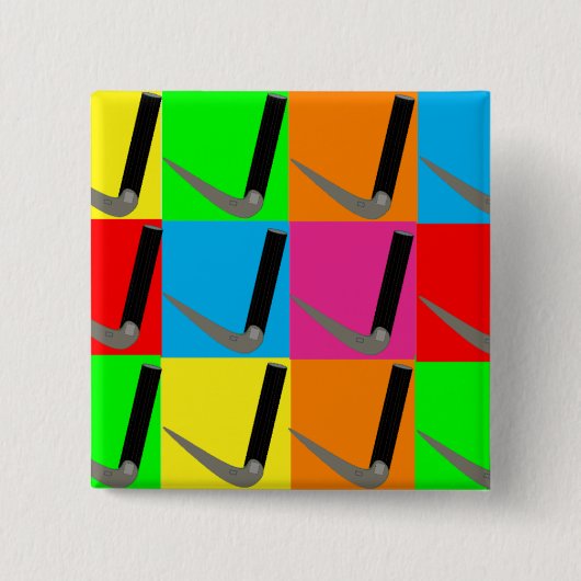 Atmungstherapie Popart Laryngosope Geschenke Button (Vorderseite)