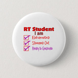 Atmungstherapie-Student--Heraus betont! Button