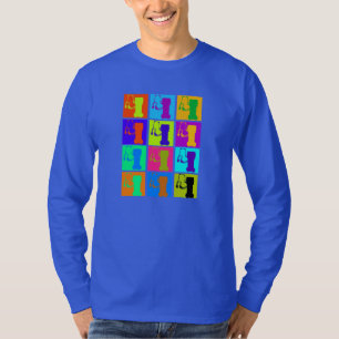 Atmungstherapie-T - Shirts 12 Ventilatoren Popart