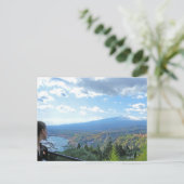 Ätna Ansicht Postkarte (Stehend Vorderseite)