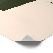 Ätna Italien Reiseplakat Poster (Ecke)