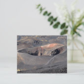 Ätna-Krater 3 Postkarte (Stehend Vorderseite)