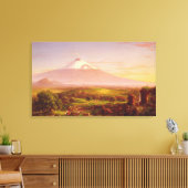Ätna Leinwanddruck (Insitu (Wohnzimmer))
