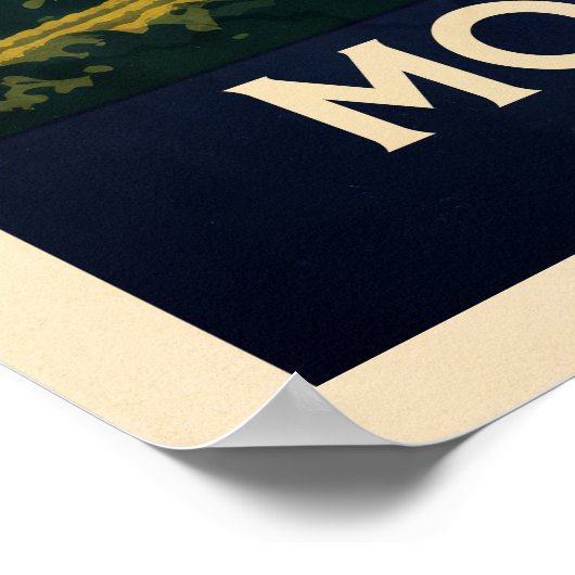 Ätna Sicily V03 Poster (Ecke)