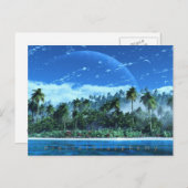 Atoll Postkarte (Vorne/Hinten)