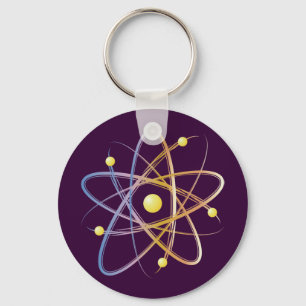 Atom (004c) schlüsselanhänger