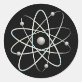 Atom (007) - Aufkleber (Vorderseite)