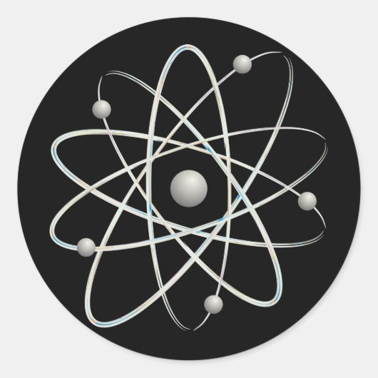 Atom (007) - Aufkleber (Vorderseite)